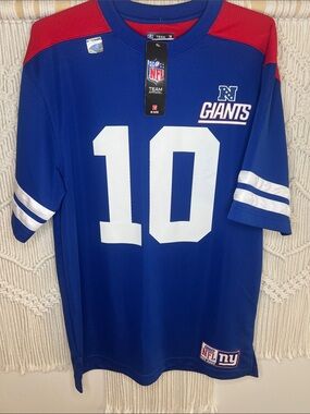 NFL Blue and Red Team Apparel Jersey